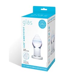 Glas Amethyst Rain Butt Plug - Image 2