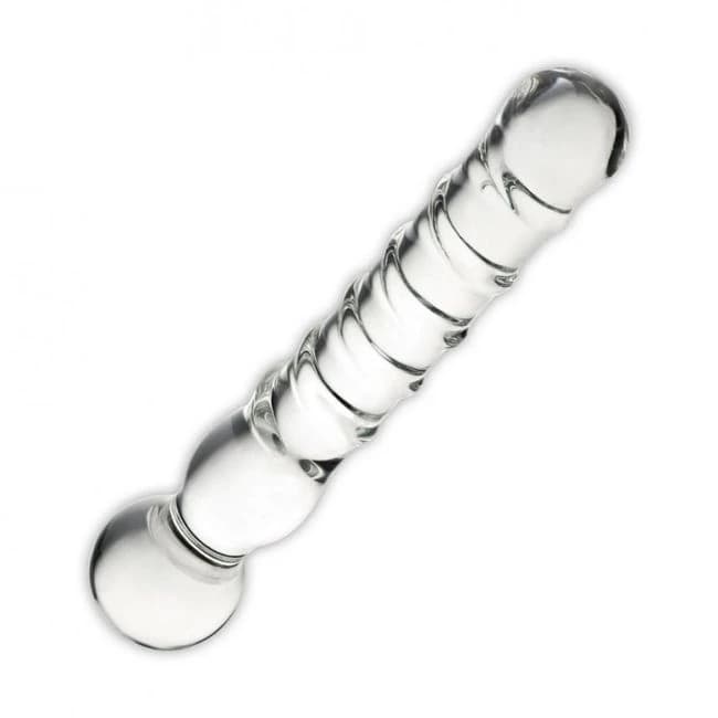 Glas Joystick Clear Glass Dildo - Image 1