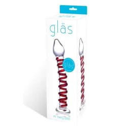 Glas Mr Swirly Glass Dildo, image 2