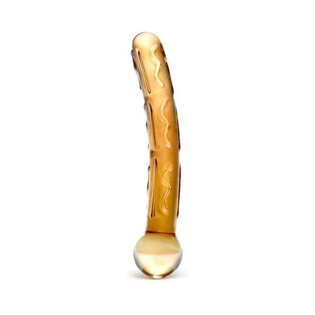 Glas Orange Tickler Glass Dildo - Image 1
