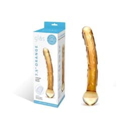 Glas Orange Tickler Glass Dildo, image 3