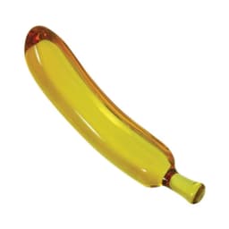 Glass Gem (Amber Banana), image 1