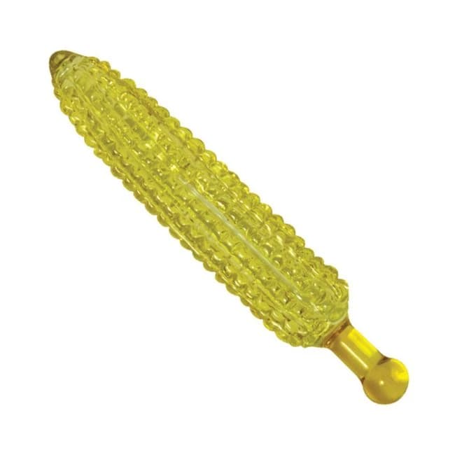 Glass Gem Dildo Jasper Corn - Image 1