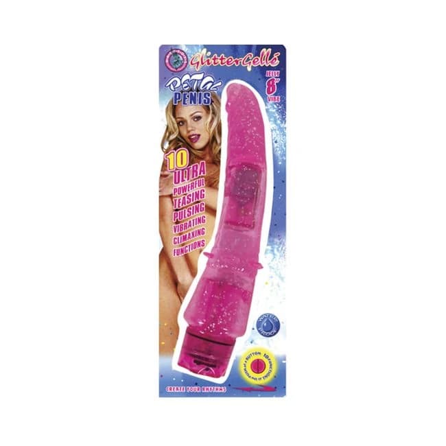 Glitter Gelle Petal Penis (pink) - Image 1