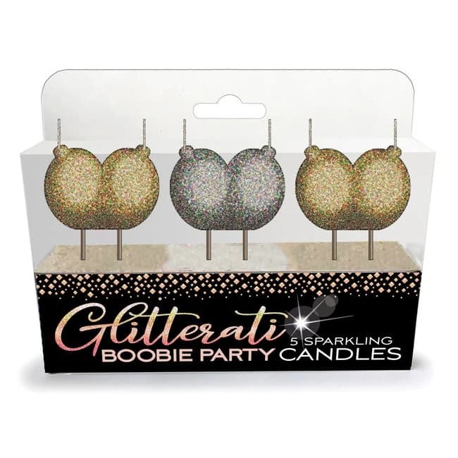 Glitterati Boobie Candle Set - Image 1