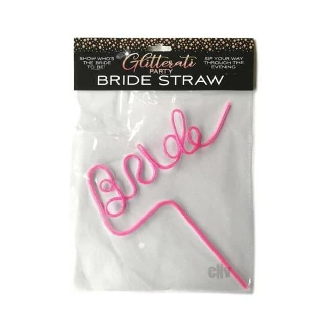 Glitterati Bride Straw - Image 1