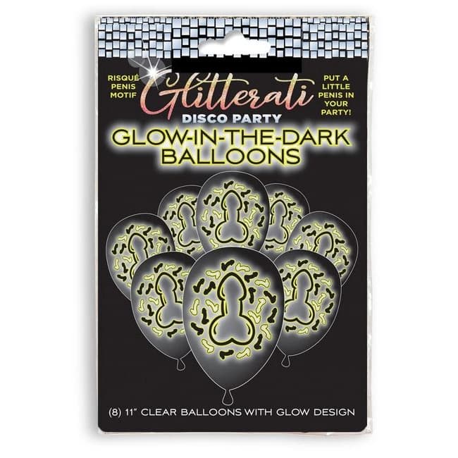 Glitterati Disco Glow Balloons - Image 1