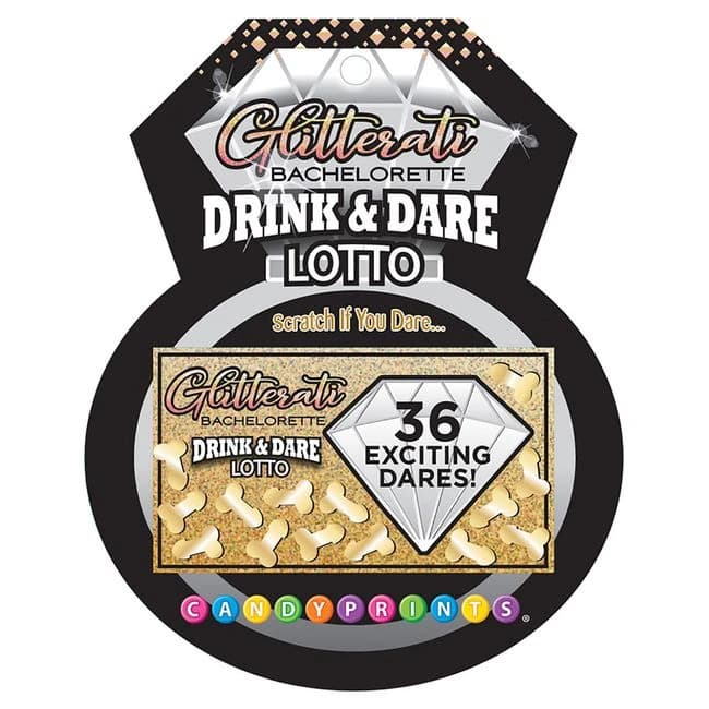 Glitterati Drink & Dare Lotto Cards - Image 1