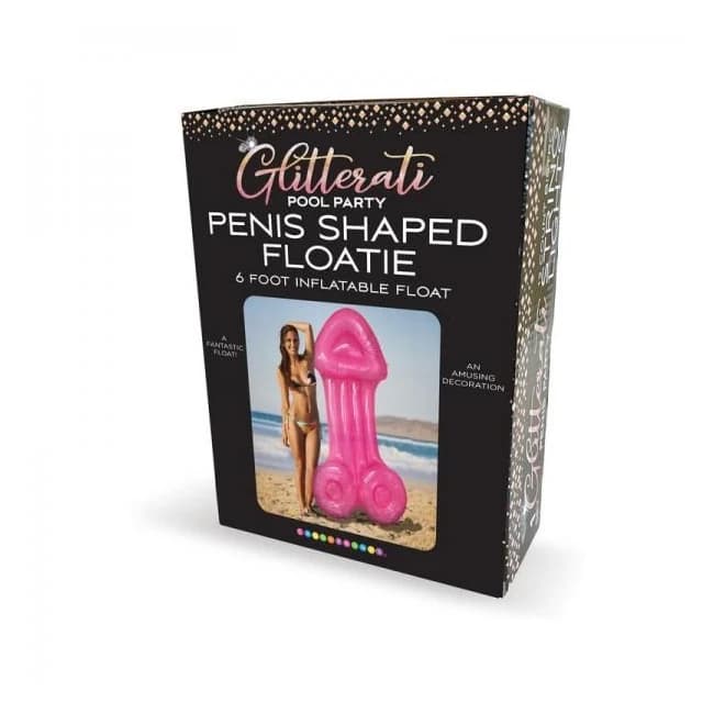 Glitterati Penis Pool Float 6ft - Image 1