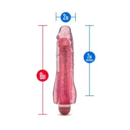 Glow Dicks Molly Glitter Vibrator, image 8
