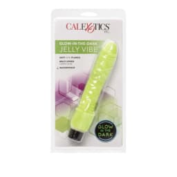 Glow in the Dark Jelly Penis Green, image 2