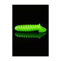 Glow Swirl Stretchable Penis Sheath, image 1