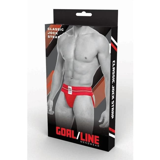 Goal Line Class Jockstrap L/xl Red - Image 1