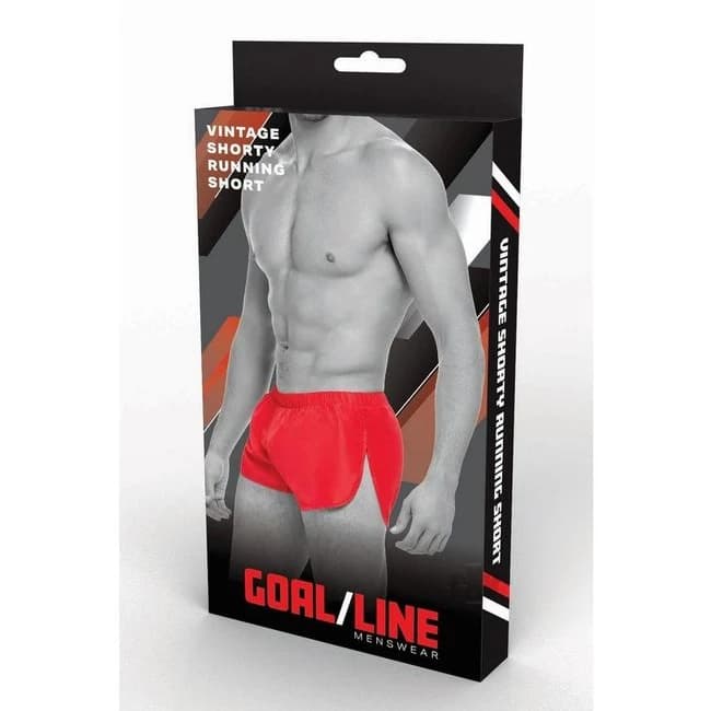 Goal Line Extreme Split Shorts L/xl Red - Image 1