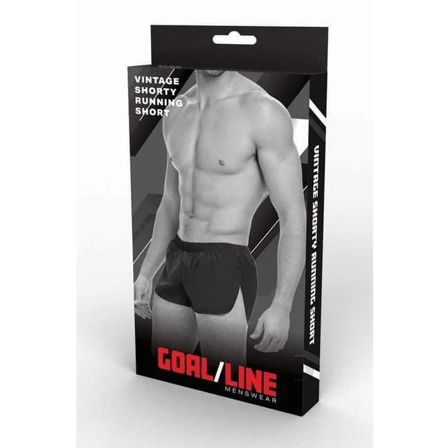Goal Line Extreme Split Shorts S/m Blk - Image 1