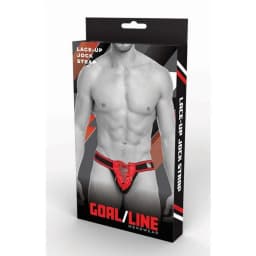 Goal Line Lace up Jockstrap, image 1