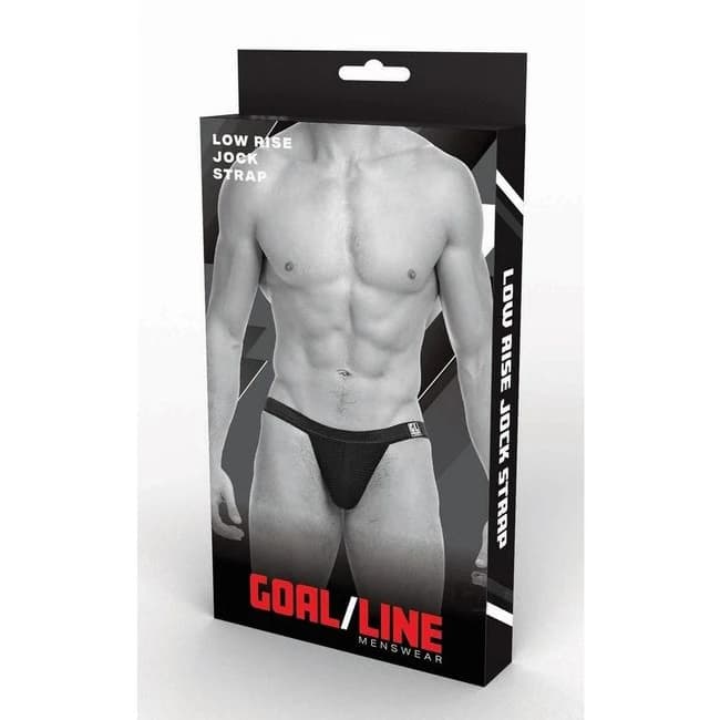 Goal Line Low Rise Jockstrap L/xl Blk - Image 1