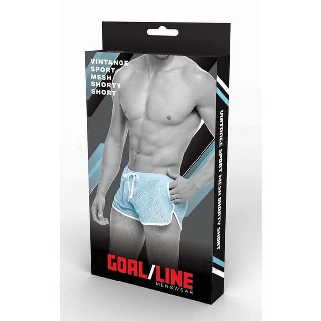 Goal Line Side Split Mesh Short L/xl Blu - Image 1