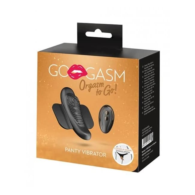 Gogasm Panty Vibrator - Black - Image 1