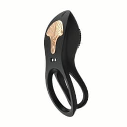 Gold Glam Cockring Black, image 2