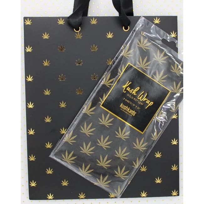 Gold/black Gift Wrap Set - Image 1
