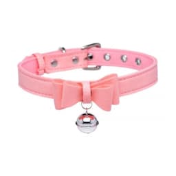 Golden Kitty Cat Bell Collar - Black/gold, image 4