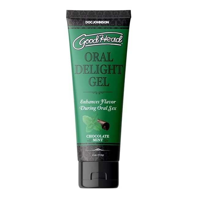 GOODHEAD ORAL DELIGHT GEL 4 OZ CHOCOLATE  - Image 1