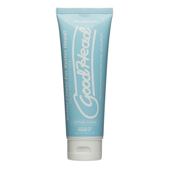 GOODHEAD ORAL DELIGHT GEL 4 OZ COTTON CANDY  - Image 1