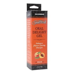 GOODHEAD ORAL DELIGHT GEL 4 OZ PEACH  - Image 2