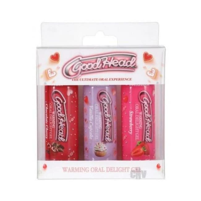 Goodhead Warming Gel Asst 3pk - Image 1