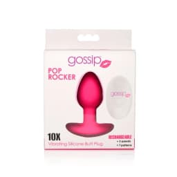 Gossip 10x Pop Rockers Plug W/ Remote Magenta, image 2