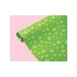Green Pot Leaf Wrapping Paper, image 2