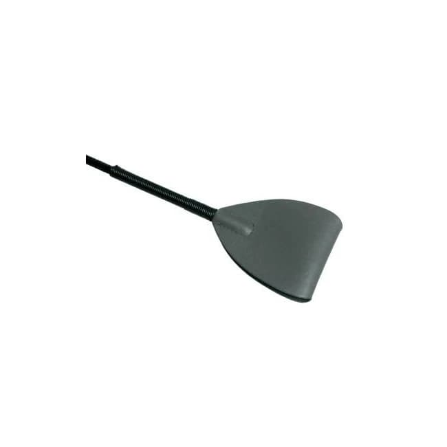 Grey Leather Riding Crop - Image 1
