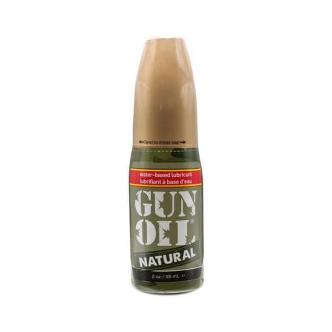 Gun Oil Natural Water-based Lubricant 2 Oz. - Image 1