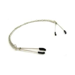 H2h Nipple Clamps Tweezer with Chain, image 1