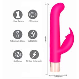 Hailey Pro Rechargeable Rabbit, image 4