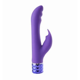 Hailey Silicone Rabbit Purple, image 1