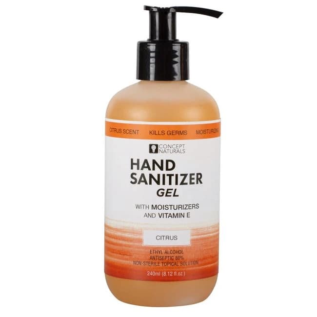 Hand Sanitizer Citrus 8.12oz - Concept Naturals - Image 1