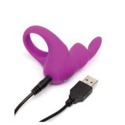 Happy Rabbit Rabbit Cock Ring Purple, image 4