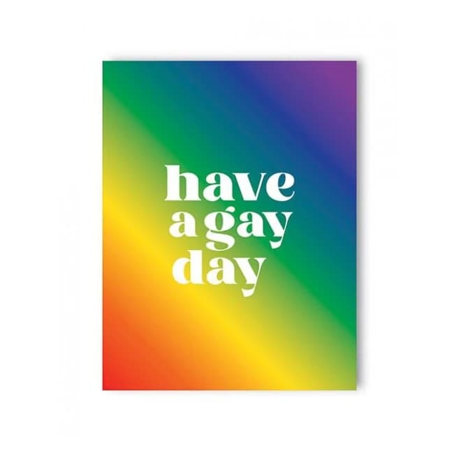 Have a Gay Day Naughty Greeting Card - Image 1