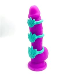 Hazey Silicone Pot Leaf 3 Ring Set, image 4