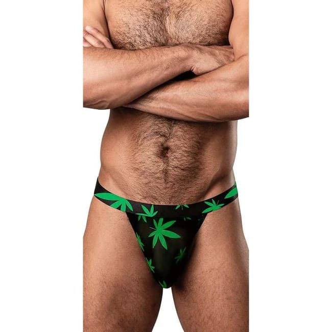 Hazy Dayz Micro Thong Potleaf, image 1