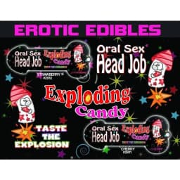 Head Job Oral Sex Candy Strawberry Red - Image 1