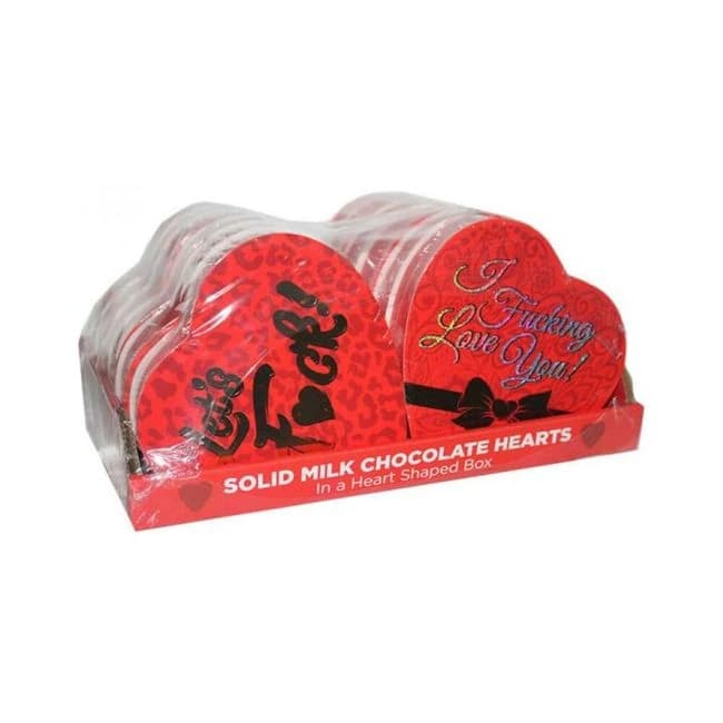 Heart Box of Chocolates Display of 12 - Image 1