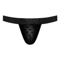 HEART BREAKER MICRO V THONG BLACK L/XL  - Image 3