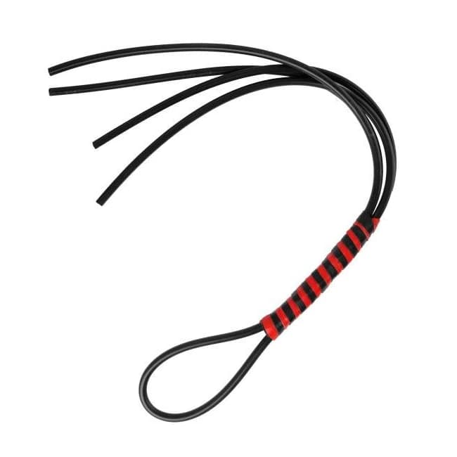 Heavy Duty Silicone Flogger Black - Image 1