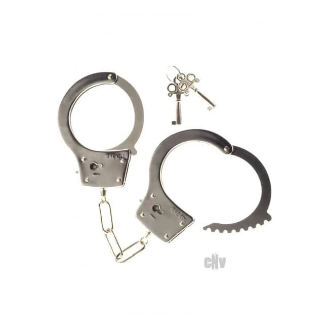 Heay Metal Handcuffs Silver Kink - Image 1