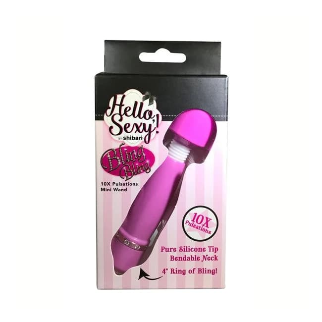 Hello Sexy! Bling Bling Mini Wand Pink - Image 1