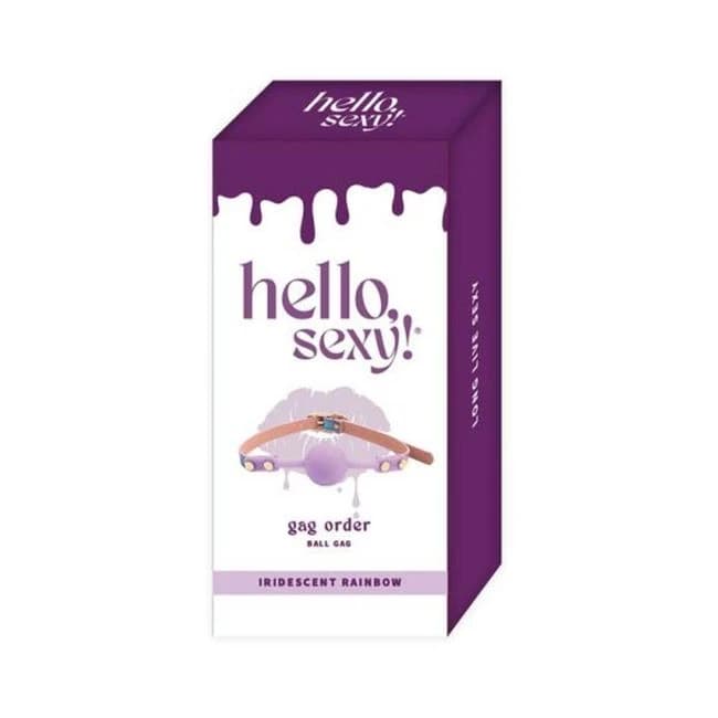 Hello, Sexy! Gag Order Purple - Image 1