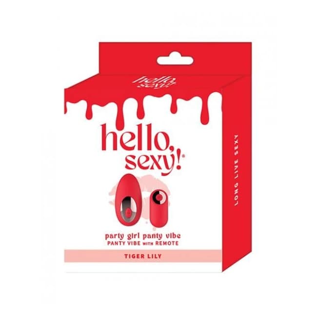 Hello Sexy! Party Girl Panty Vibe - Tiger Lily - Image 1